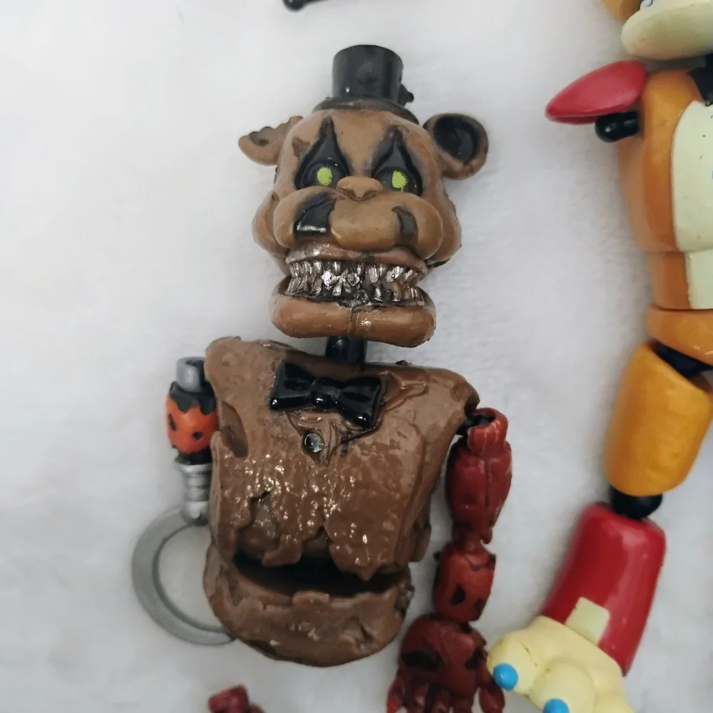 Five Nights At Freddy's FNAF Articulated Action Figure Parts Lot‎ A